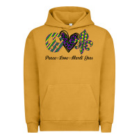 Pigment Peanut Butter mardi gras love peace Urban Hoodie - Bettercallsaul