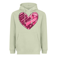 Matcha heart breast cancer Heavyweight Hoodie - MaliasSmallBusiness