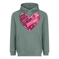 Sage heart breast cancer Heavyweight Hoodie - MaliasSmallBusiness