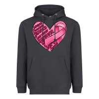 Smoke heart breast cancer Heavyweight Hoodie - MaliasSmallBusiness