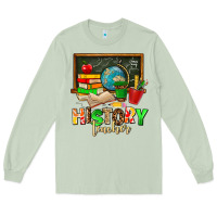 Matcha history teacher Long Sleeve Tee - AdoDesignShop