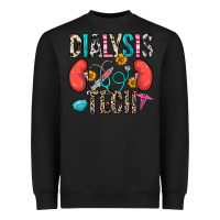 Black dialysis tech Heavyweight Sweatshirt - Zillion Design Studio