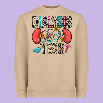 Heavyweight Sweatshirt dialysis tech