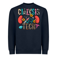 Navy dialysis tech Heavyweight Sweatshirt - Zillion Design Studio