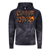 Cloud Black game day football leopard Vintage Hoodie - Zillion Design Studio