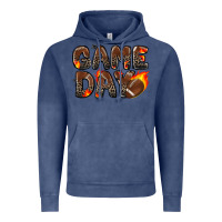 Vintage Denim game day football leopard Vintage Hoodie - Zillion Design Studio