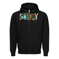 Black howdy Zipper Hoodie - JahusDesignShop