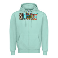 Seafoam howdy Zipper Hoodie - JahusDesignShop