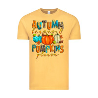Vintage Mustard autumn leaves and pumpkins please Vintage Tee - Zillion Design Studio