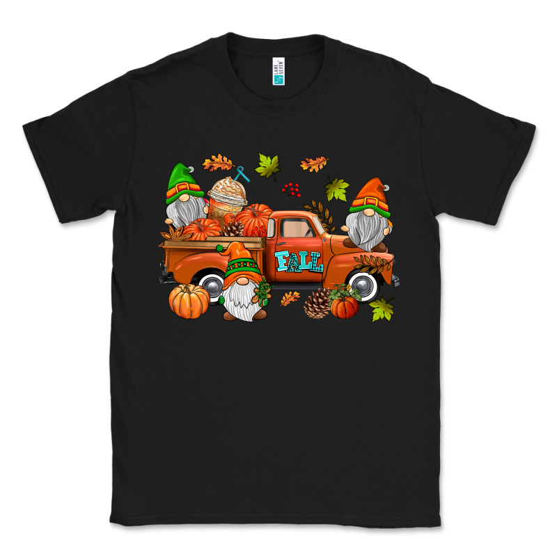 Fall Gnomes Truck Classic Tee by AdoDesignShop | Teevron
