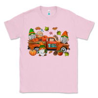 Bubblegum Pink fall gnomes truck Classic Tee - AdoDesignShop