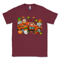Burgundy fall gnomes truck Classic Tee - AdoDesignShop