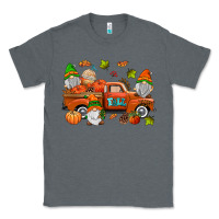 Charcoal Heather fall gnomes truck Classic Tee - AdoDesignShop