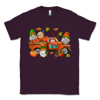 Plum fall gnomes truck Classic Tee - AdoDesignShop