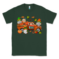 Sports Green fall gnomes truck Classic Tee - AdoDesignShop