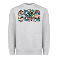 Heather Grey cscc cutaneous squamous cell cancer Heavyweight Sweatshirt - Zillion Design Studio