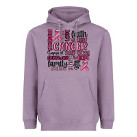 Lavender cancer awareness Heavyweight Hoodie - MaliasSmallBusiness