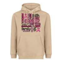 Mushroom cancer awareness Heavyweight Hoodie - MaliasSmallBusiness