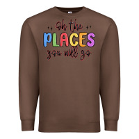 Chestnut oh the places you will go Premium Sweatshirt - MaliasSmallBusiness