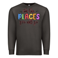 Smoke oh the places you will go Premium Sweatshirt - MaliasSmallBusiness