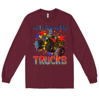 Easily Distracted By Trucks Long Sleeve Tee | Teevron