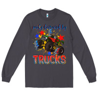 Smoke easily distracted by trucks Long Sleeve Tee - AdoDesignShop