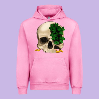 St Patrick's  Skeleton Urban Hoodie Designed By Bettercallsaul