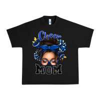 Black cheer mom messy bun Urban Heavy Tee - texasbilliewilder