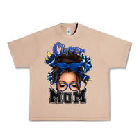 Burro cheer mom messy bun Urban Heavy Tee - texasbilliewilder