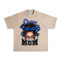 French Oak cheer mom messy bun Urban Heavy Tee - texasbilliewilder