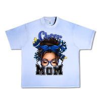 Grape Ice cheer mom messy bun Urban Heavy Tee - texasbilliewilder