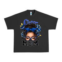 Pigment Black cheer mom messy bun Urban Heavy Tee - texasbilliewilder