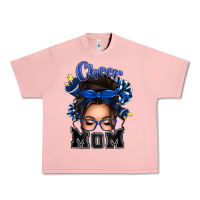 Salmon cheer mom messy bun Urban Heavy Tee - texasbilliewilder