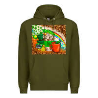 Army Green Coffee Cups St Patricks Day Tumbler Premium Hoodie - BundleAndBundleShop