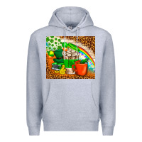 Heather Grey Coffee Cups St Patricks Day Tumbler Premium Hoodie - BundleAndBundleShop