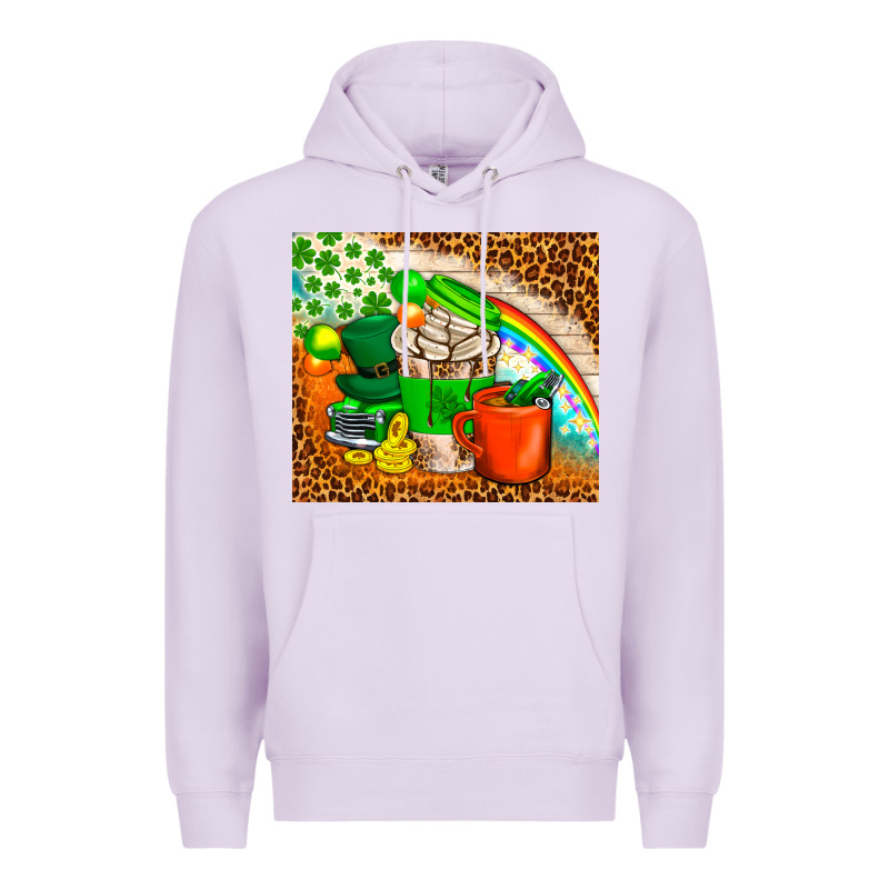 Coffee Cups St Patricks Day Tumbler Premium Hoodie by BundleAndBundleShop | Teevron