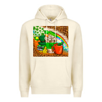 Sandshell Coffee Cups St Patricks Day Tumbler Premium Hoodie - BundleAndBundleShop