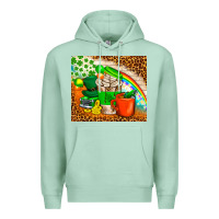 Seafoam Coffee Cups St Patricks Day Tumbler Premium Hoodie - BundleAndBundleShop