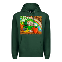 Sports Green Coffee Cups St Patricks Day Tumbler Premium Hoodie - BundleAndBundleShop