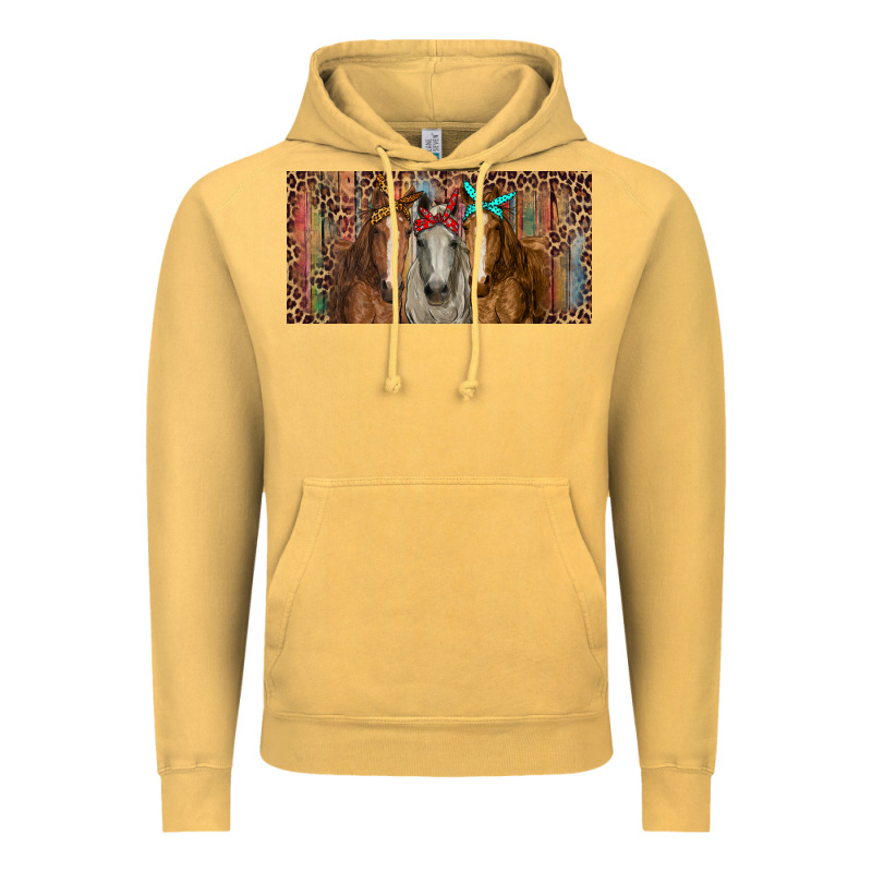 Horses With Serape And Leopard Vintage Hoodie by RanaPortraitStore | Teevron