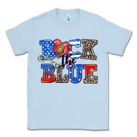 Dusty Blue back the blue Classic Tee - AdoDesignShop