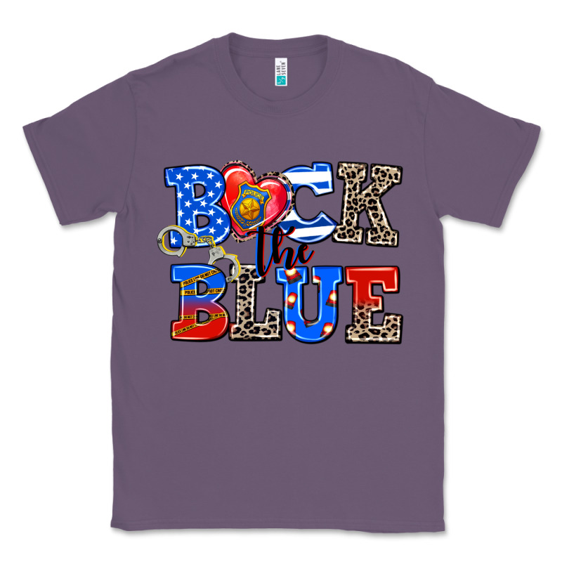 Back The Blue Classic Tee by AdoDesignShop | Teevron