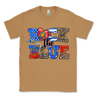 Toasted Coconut back the blue Classic Tee - AdoDesignShop