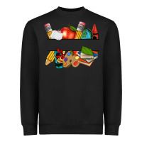 Black teacher name frame custom Heavyweight Sweatshirt - texasbilliewilder