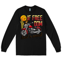 Black if freedom had a sound Long Sleeve Tee - JahusDesignShop