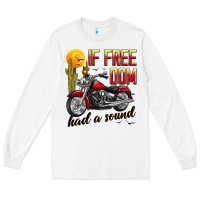 White if freedom had a sound Long Sleeve Tee - JahusDesignShop