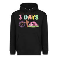 Black a lot can happen in 3 days Heavyweight Hoodie - MaliasSmallBusiness
