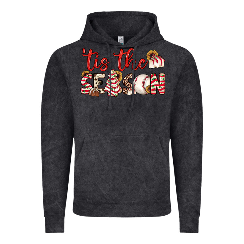 Tis The Season Baseball Little Debbie Tree Cakes Vintage Hoodie by JahusDesignShop | Teevron