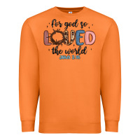 Carrot for god so loved the world Premium Sweatshirt - MaliasSmallBusiness
