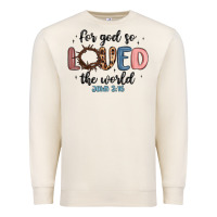 Sandshell for god so loved the world Premium Sweatshirt - MaliasSmallBusiness